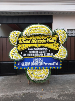 Papan Bunga Duka di Kalaparea
