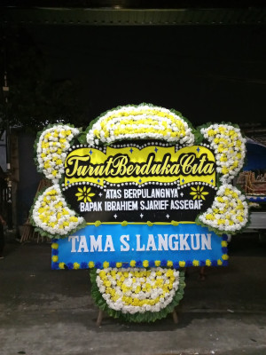 Papan Bunga Duka di Kalaparea