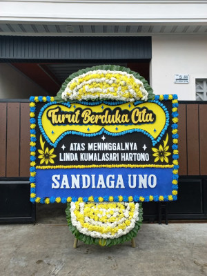 Papan Bunga Duka di Kalaparea