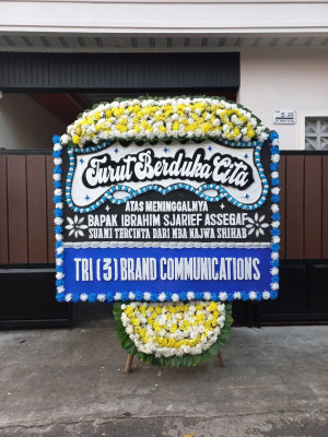 Papan Bunga Duka di Kalaparea
